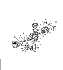 PUMP ASSEMBLY PARTS Diagram and Parts List for SC560JXW2  Frigidaire Dishwasher