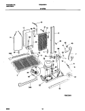 SYSTEM Diagram and Parts List for TRS20WRHD4  Tappan Refrigerator