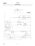 WIRING SCHEMATIC Diagram and Parts List for FRT16ICRHD4  Frigidaire Refrigerator