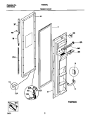 Part Location Diagram of 215474054 Frigidaire RACK-DOOR