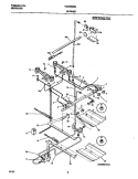 BURNER Diagram and Parts List for TGO356BHD3  Tappan Range