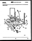 POWER DRY AND MOTOR PARTS Diagram and Parts List for DW1085KW2  Frigidaire Dishwasher