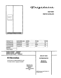 COVER Diagram and Parts List for FRS23KR4AQ5  Frigidaire Refrigerator