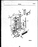 Part Location Diagram of 5303001043 Frigidaire HINGE-BOTTOM LS