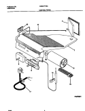 CONTROL PARTS Diagram and Parts List for FAB077Y7B3  Frigidaire Air Conditioner
