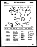 ICE MAKER INSTALLATION PARTS Diagram and Parts List for RT19F8WT3G  Gibson Refrigerator