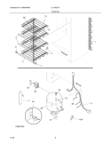 SYSTEM Diagram and Parts List for UL1793CA7  Frigidaire Freezer