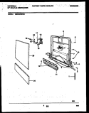 DOOR PARTS Diagram and Parts List for MDB202RBD0  Kelvinator Dishwasher
