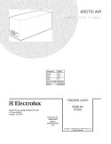 COVER Diagram and Parts List for ST20G0  Electrolux Freezer