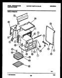 BODY PARTS Diagram and Parts List for KF300GDH6  Frigidaire Range