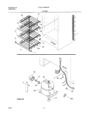 Part Location Diagram of 216100117 Frigidaire OVERLOAD PROTECTOR