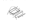 DRAWER Diagram and Parts List for KF590HDH2  Frigidaire Wall Oven