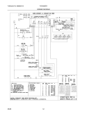 WIRING DIAGRAM Diagram and Parts List for PLES389ECI  Frigidaire Range