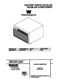 COVER Diagram and Parts List for WAH12EH2T1  Frigidaire Air Conditioner
