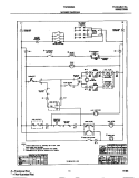 WIRING DIAGRAM Diagram and Parts List for TGF350SCWA  Tappan Range