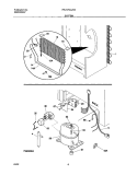 SYSTEM Diagram and Parts List for FRU17G4JW6  Frigidaire Refrigerator