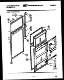 CHEST FREEZER PARTS Diagram and Parts List for FC083JTW4  Frigidaire Freezer