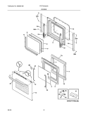 Part Location Diagram of 318927000 Frigidaire HANDLE