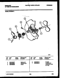 CAM Diagram and Parts List for DW2508PW2  Frigidaire Dishwasher