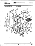 BODY PARTS Diagram and Parts List for 12-5299-00-02  Tappan Wall Oven