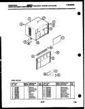 Part Location Diagram of 316034511 Frigidaire PANEL-CONTROL