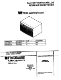 COVER Diagram and Parts List for WAC103G1A1  Frigidaire Air Conditioner