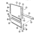 Part Location Diagram of 8016039 Frigidaire PANEL, DOOR-WHTE