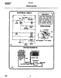 WIRING DIAGRAM Diagram and Parts List for GFU16F7AW6  Gibson Freezer