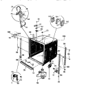 OUTER TUB Diagram and Parts List for SU900DXR5  Frigidaire Dishwasher