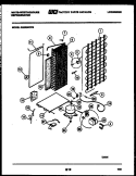 SYSTEM AND AUTOMATIC DEFROST PARTS Diagram and Parts List for RS229MCD2  Frigidaire Refrigerator