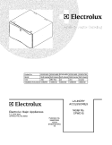 COVER Diagram and Parts List for EPWD15SS2  Electrolux Laundry Accessories