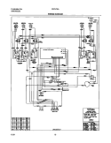 WIRING DIAGRAM Diagram and Parts List for FEFL74ABB  Frigidaire Range