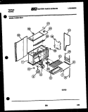UPPER BODY PARTS Diagram and Parts List for 72-2547-00-07  Tappan Range