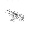 BROILER DRAWER Diagram and Parts List for CGC3M6DXD  Gibson Range