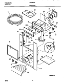 DISPENSER Diagram and Parts List for FRS28ZRGD2  Frigidaire Refrigerator