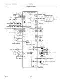 WIRING DIAGRAM Diagram and Parts List for EI27BS26JB3  Electrolux Refrigerator