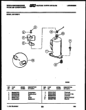 Part Location Diagram of 5303925297 Frigidaire COMPRESSOR