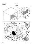 SYSTEM Diagram and Parts List for FRT21P6CSB0  Frigidaire Refrigerator