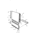 OUTER DOOR Diagram and Parts List for SU900DXR5  Frigidaire Dishwasher