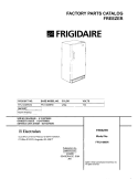 COVER Diagram and Parts List for FFU14M8HW2  Frigidaire Freezer
