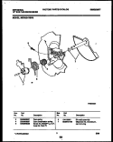CAM Diagram and Parts List for MDR231RBR0  Frigidaire Dishwasher