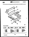 Part Location Diagram of 3017443 Frigidaire PANEL-MANIFOLD-ALMOND