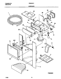 ICE DISPENSER Diagram and Parts List for FRS22ZGHD1  Frigidaire Refrigerator