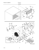 SYSTEM Diagram and Parts List for FFHT2116LK0  Frigidaire Refrigerator