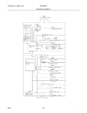 WIRING SCHEMATIC Diagram and Parts List for WRS23W0AWB  Westinghouse Refrigerator