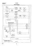 WIRING SCHEMATIC Diagram and Parts List for GSE3WZBQB  Frigidaire Range
