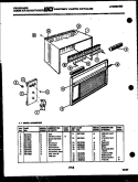 Part Location Diagram of 8013725 Frigidaire PANEL-REAR