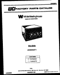 COVER Diagram and Parts List for AH09EJ2T2  Frigidaire Air Conditioner