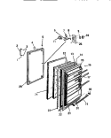 Part Location Diagram of C69111 Frigidaire FIBERGLASS INSULATION, 34
