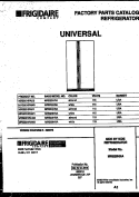 COVER Diagram and Parts List for MRS20HRAD1  Uni Refrigerator